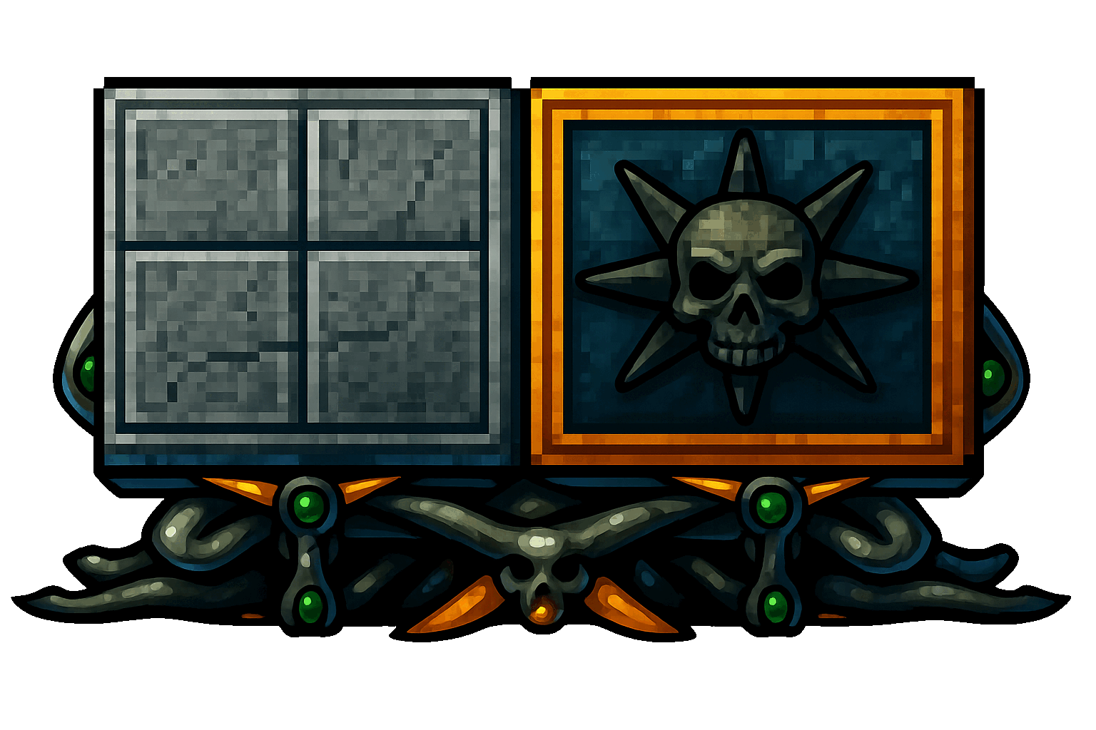 Monster Pedestal and Players Online Box